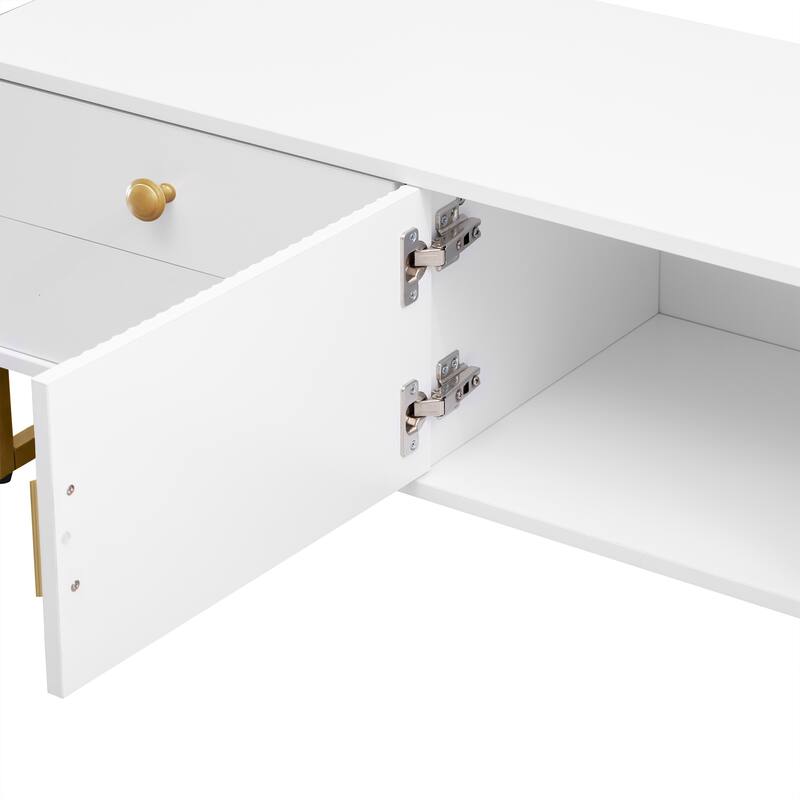 Entertainment Center TV Media Console Table