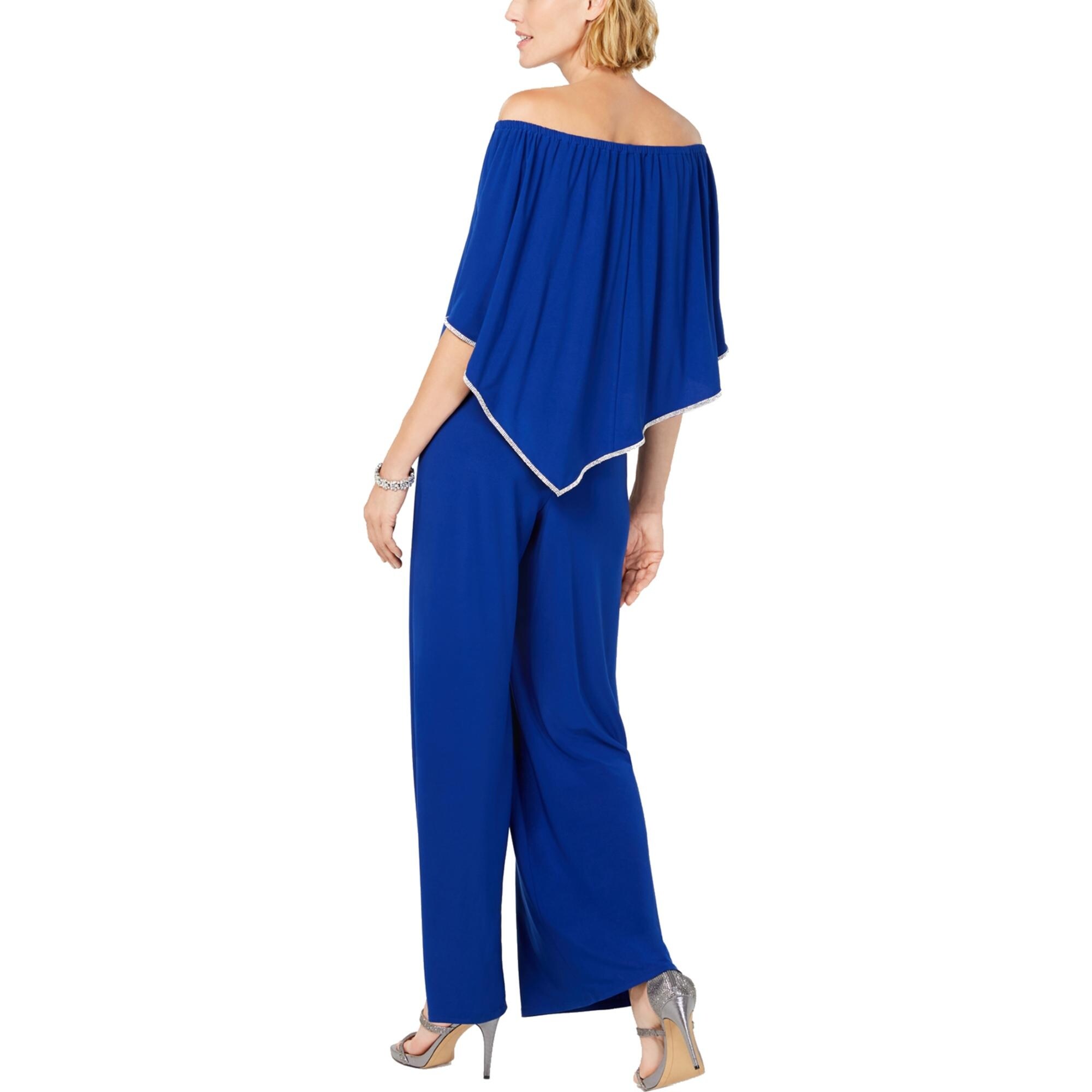 msk off the shoulder jumpsuit