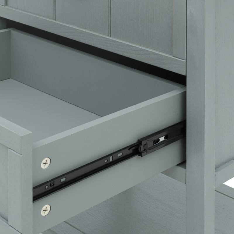 2 Drawer Side table - N/A
