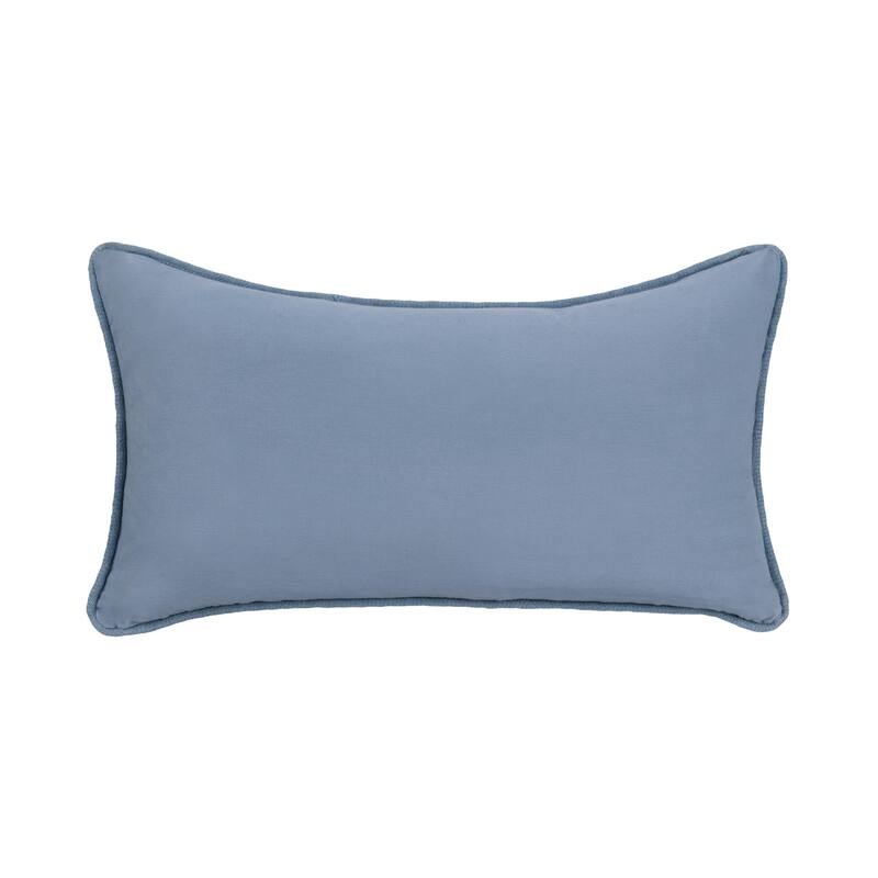 Villa by Classic Home Harbor Linen Twill Throw Pillow