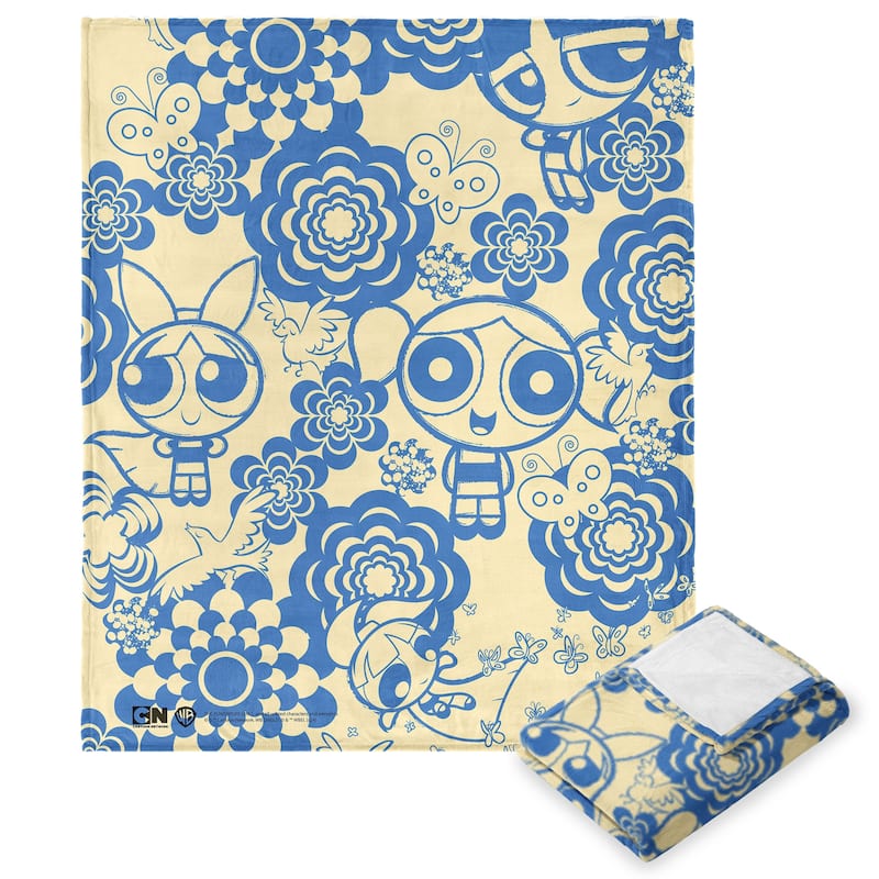 Warner Brothers Powerpuff Girls Silk Touch Throw Blanket - 40" x 50" - Dream Scheme