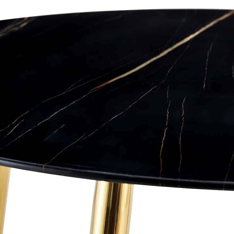 Modern Minimalist Circular Dining Table