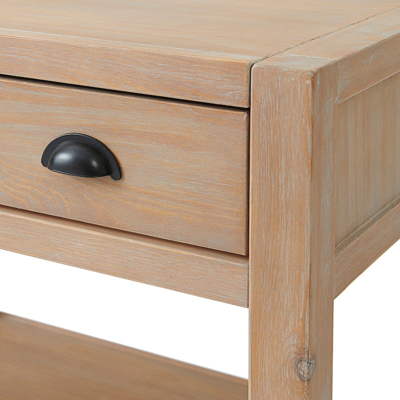 Arden 2-Drawer Wood Nightstand