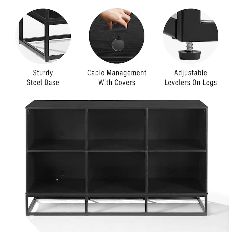 Crosley Enzo 6 Cube Record Storage Media Stand