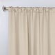 preview thumbnail 144 of 198, Superior Solid Machine Washable Room Darkening Curtains with Back Tabs, Set of 2