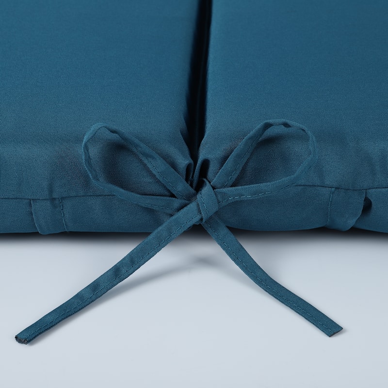 GDFStudio Maeve Outdoor Chaise Lounge Cushion with Removable Cover (Set of 2),ONLY CUSHIONS