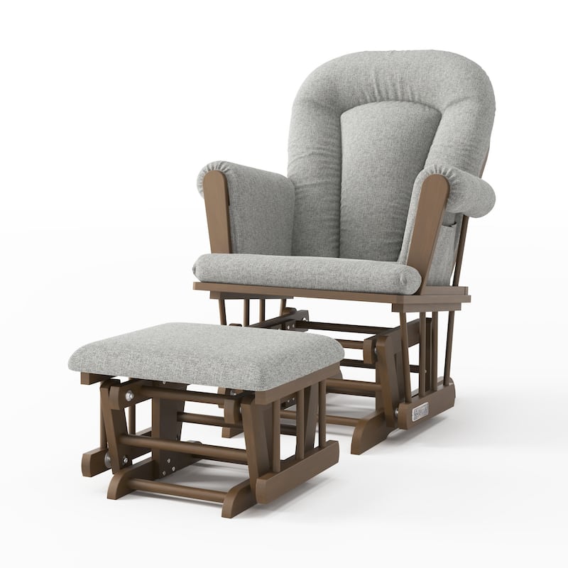 Child Craft Tranquil Glider Rocker and Ottoman Set