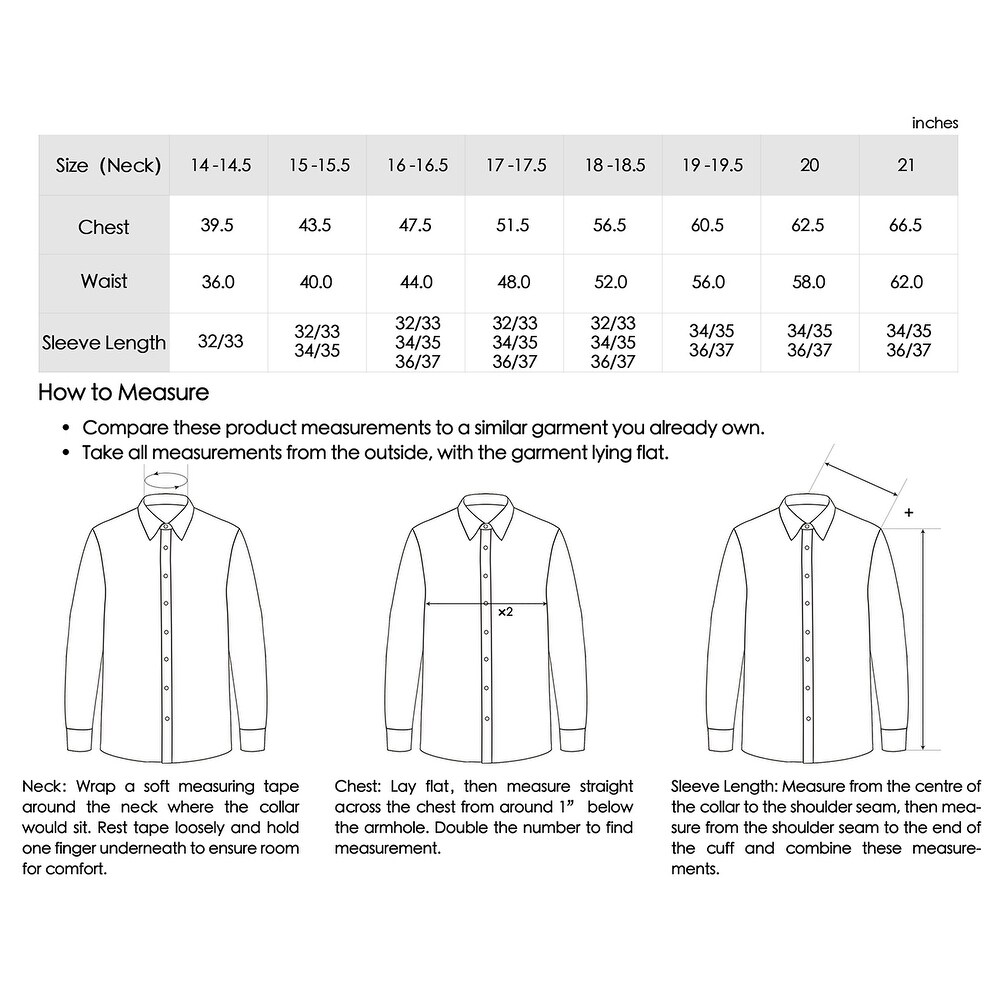 How To Measure Mens Dress Shirt Sleeve Length : How To Measure A Dress ...