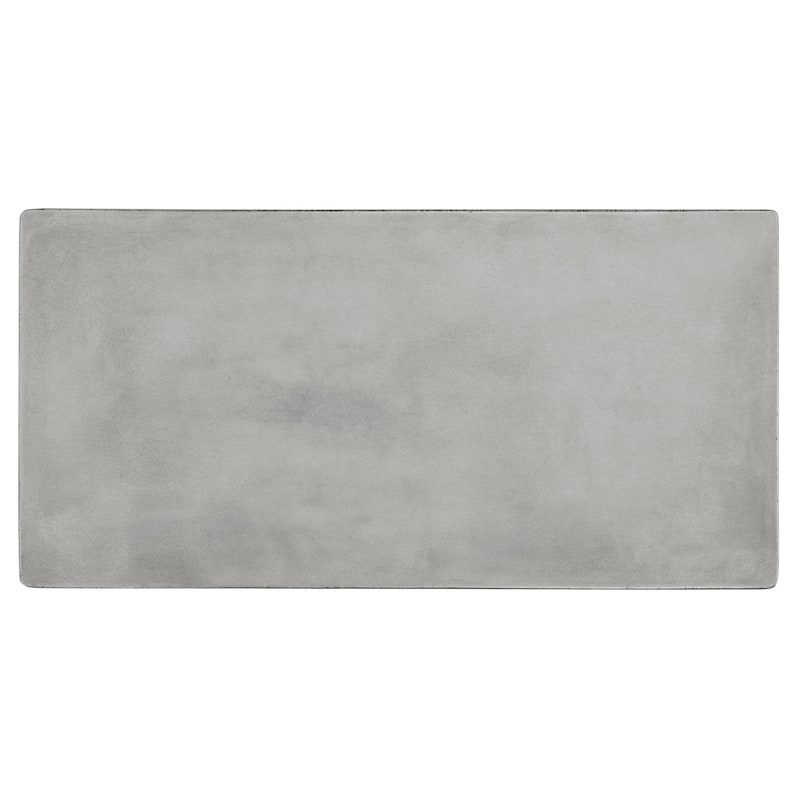 SAFAVIEH Outdoor Vineta Modern Concrete Dark Grey Coffee Table - 39.4" x 19.7" x 16.5" - 39Wx20Dx17H