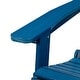 preview thumbnail 6 of 8, Plastic Folding Adirondack Chair