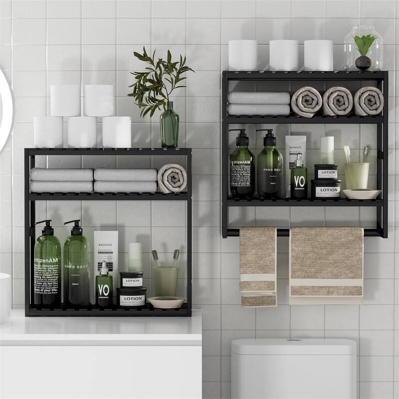 Over The Toilet Storage - 5.1"D x 16.62"W x 16.94"H