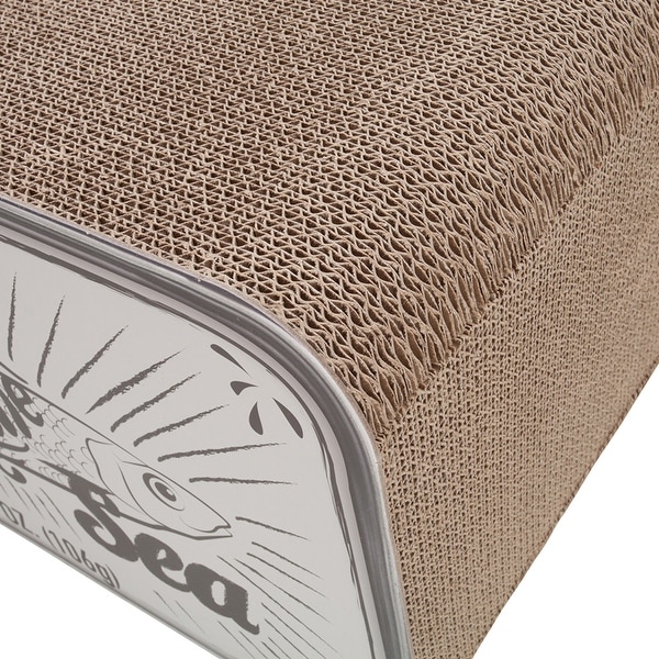 District 70 Sardine Cardboard Cat Scratcher Bed Bath Beyond