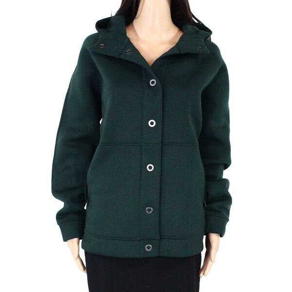 north face button hoodie