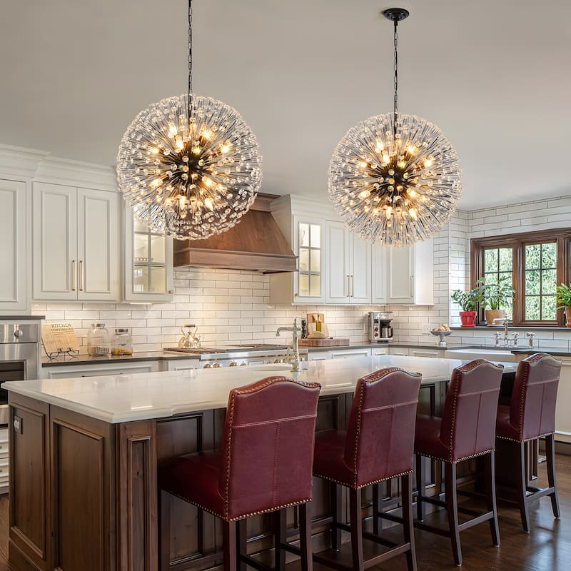 Kibly Modern Firework Crystal Chandelier Sputnik Pendant Lighting