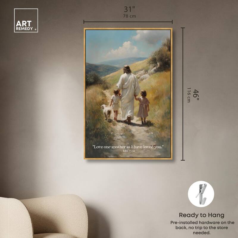 As I Have Loved You Canvas by Art Remedy