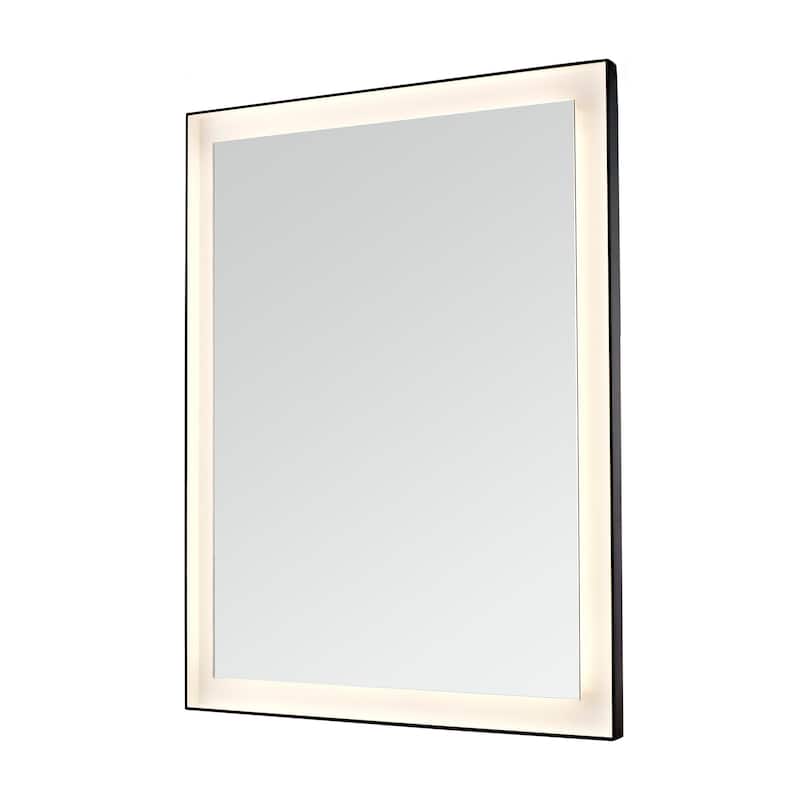 Faulkner LED Mirror - Rectangle 32" High - 24"W x 32"H x 1"D - White