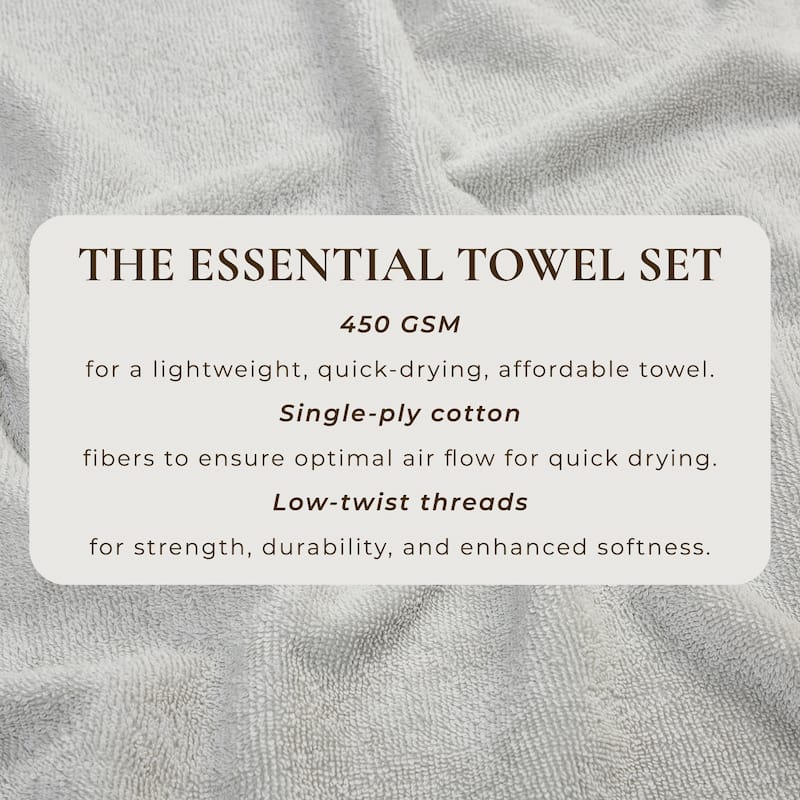 Linery & Co. Ringspun Cotton Bath Towel