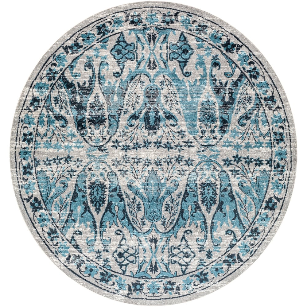 Livabliss Ember Boho Machine Washable Area Rug