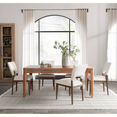Classic Home Arno 72" Acacia Wood Dining Table in Natural Finish