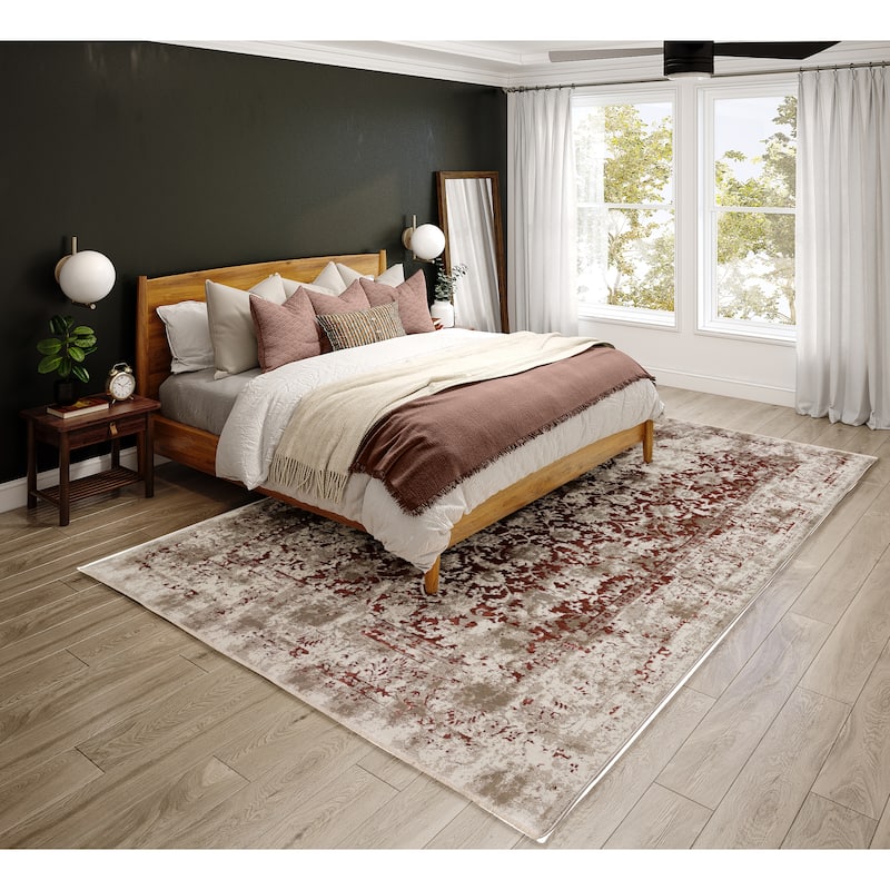Nelson Vintage Oriental Machine Made Rug