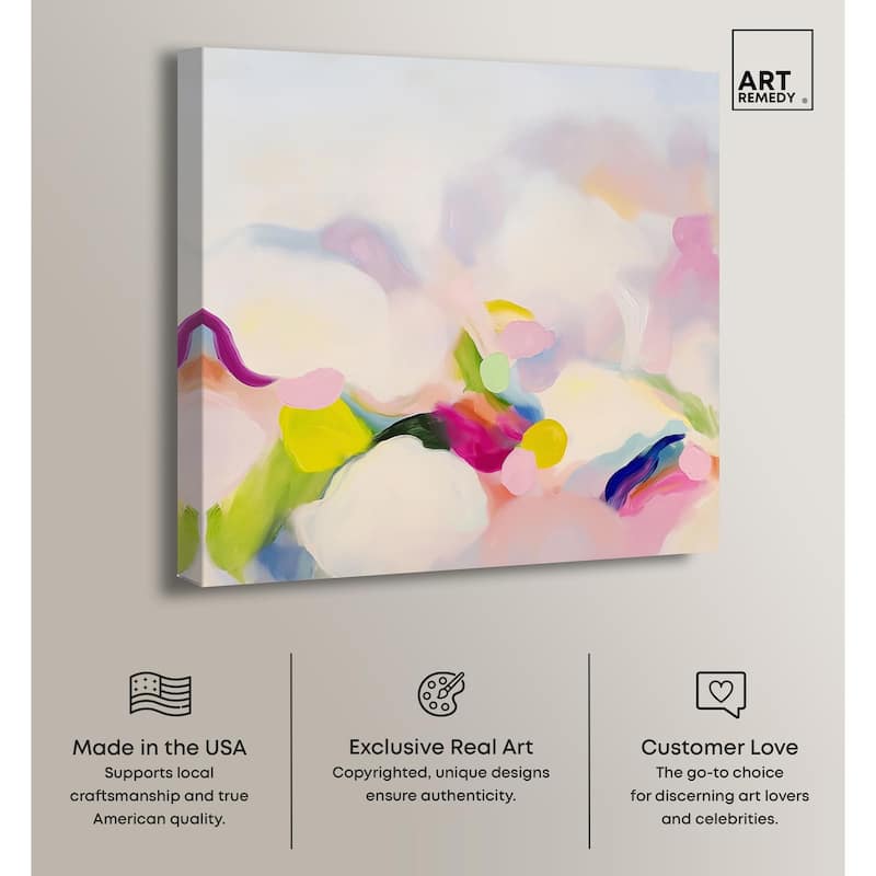 Colorfield Patches II Canvas by Art Remedy, Gallery Wrapped