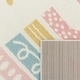 preview thumbnail 10 of 22, Kids Rug with Rainbow and Hearts in Pastel Colors