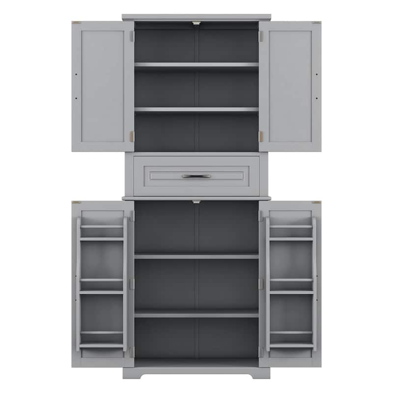 Christopher Knight Home - Whitmore Tall Bathroom Storage Cabinet with Adjustable Shelves and Multi-Functional Design