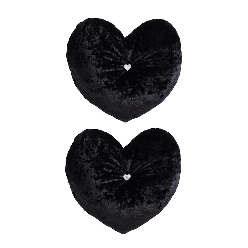 Betsey Johnson Velvety Soft Plush Novelty Throw Pillows - Cherries, Heart or Bow Decorative Pillows