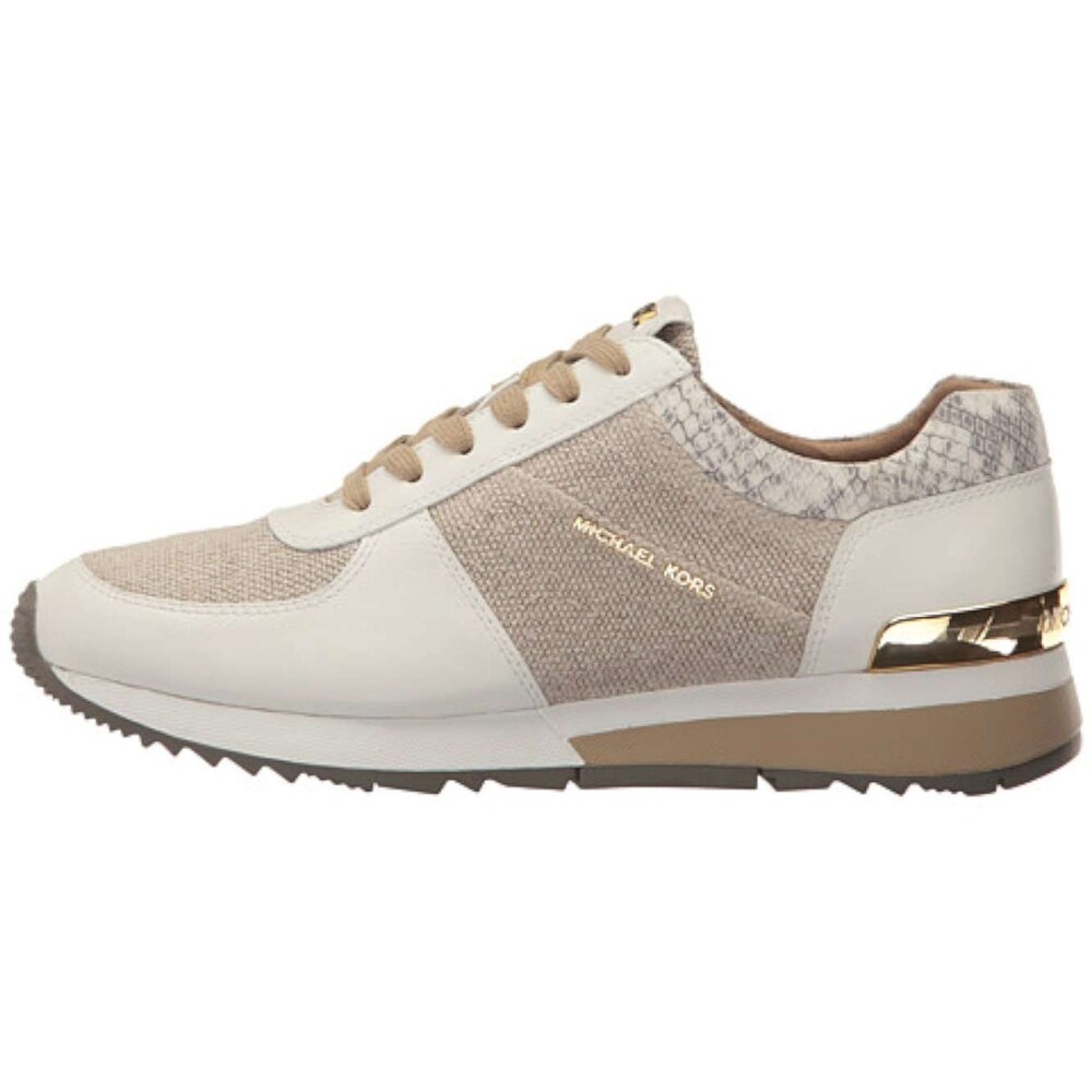 allie leather and canvas sneaker