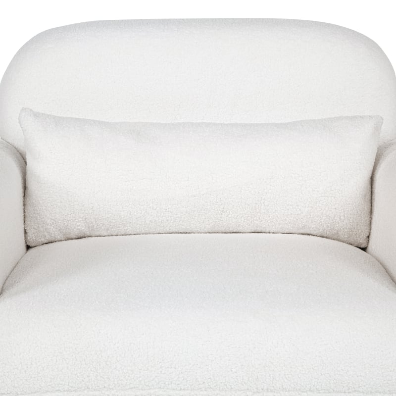 Teddy Accent Chair with Pillow