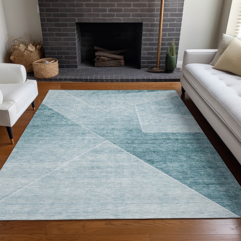 Premium Washable Super Soft Modern Mid Century Mayfield Rug