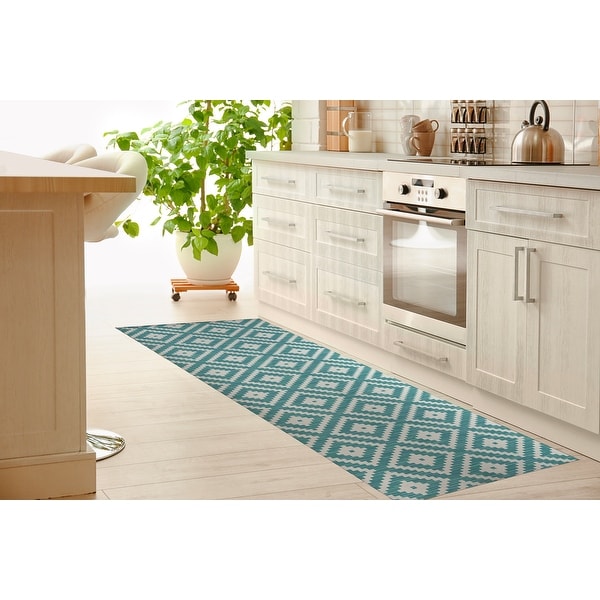 Wood kitchen mat hot sale