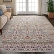 preview thumbnail 2 of 49, Nourison Vintage Kashan Distressed Medallion Area Rug 7' 10" x 9' 10" - Ivory/Multi - Runner/Rectangle