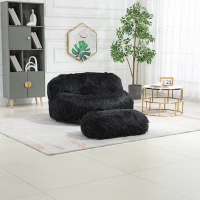 Bean Bag Chair Faux fur Lazy Sofa