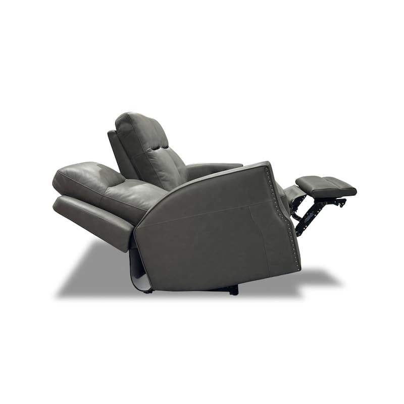 Maxwellton Cedar Power Reclining Sofa with Power Headrests and Lumbar by Flexsteel
