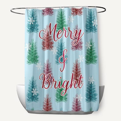 Merry and Bright Shower Curtain