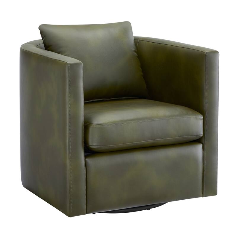 Sutton Performance Swivel Barrel Chair