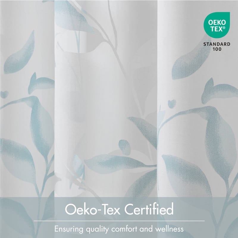 Madison Park Vera Burnout Printed Curtain Panel Single