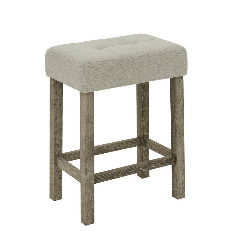 59" Counter Height Bar Table Set with Power Outlet, Industrial Breakfast Table with 3 Stools, 4 Piece Bar Table and Chairs Set