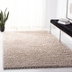 preview thumbnail 113 of 123, SAFAVIEH August Shag Veroana Solid 1.5-inch Thick Rug 3' x 5' - Beige - Rectangle