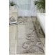 preview thumbnail 4 of 16, Nourison Maxell Abstract Ombre Damask Floral Botanical Area Rug 2' 2" x 7' 6" - Graphite - Runner