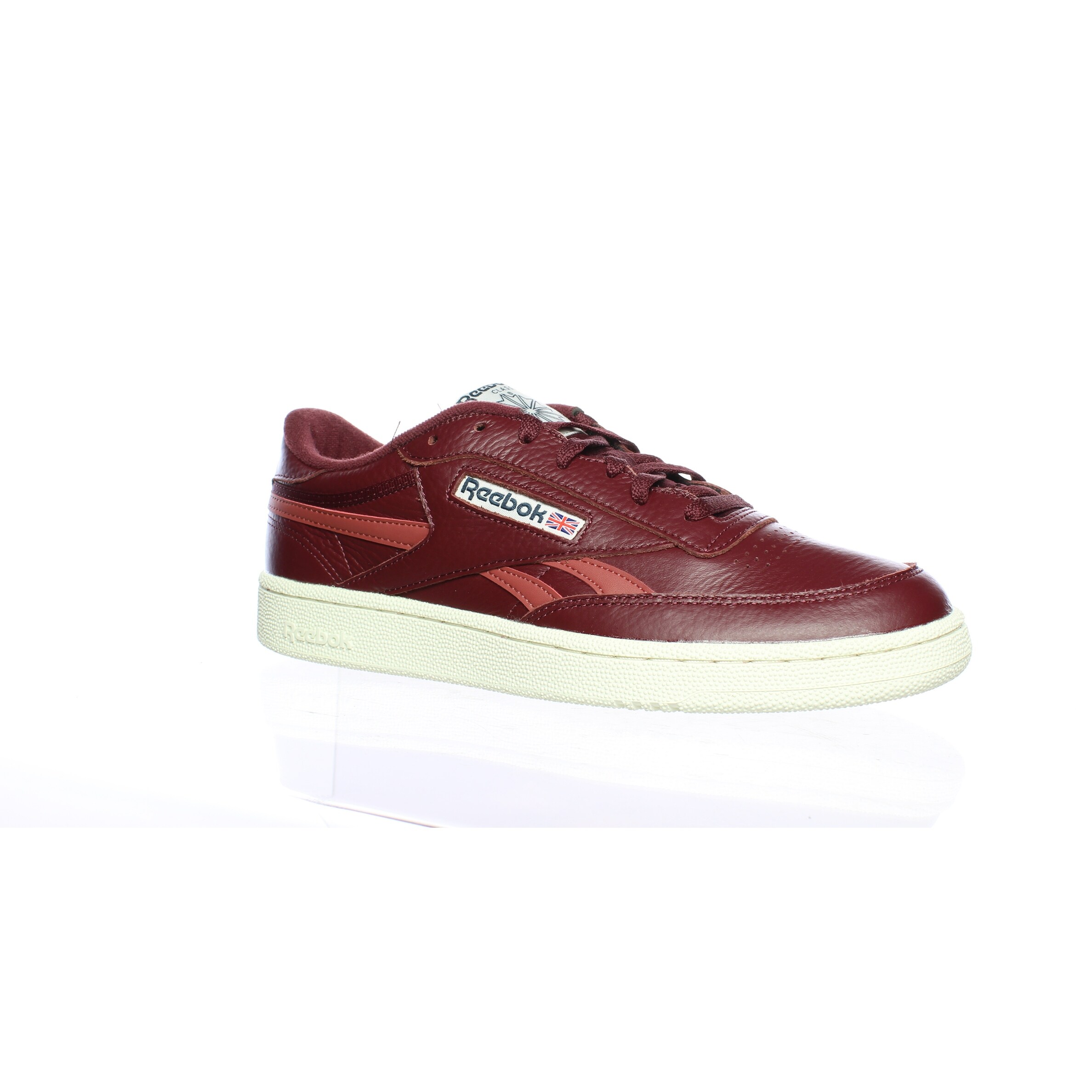 maroon tennis shoes
