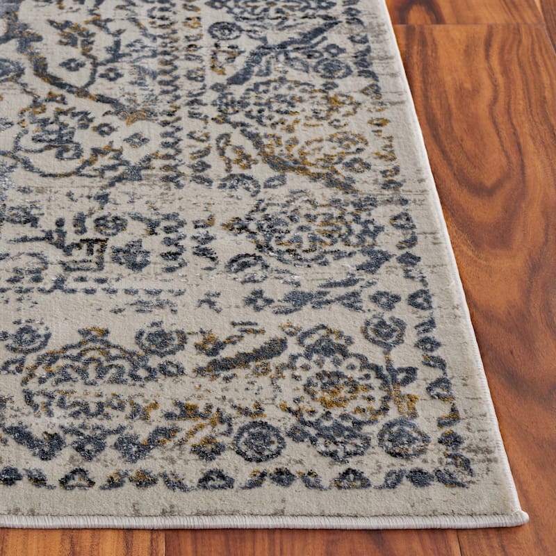SAFAVIEH Princeton Biddie Vintage Distressed Boho Oriental Polyester Rug