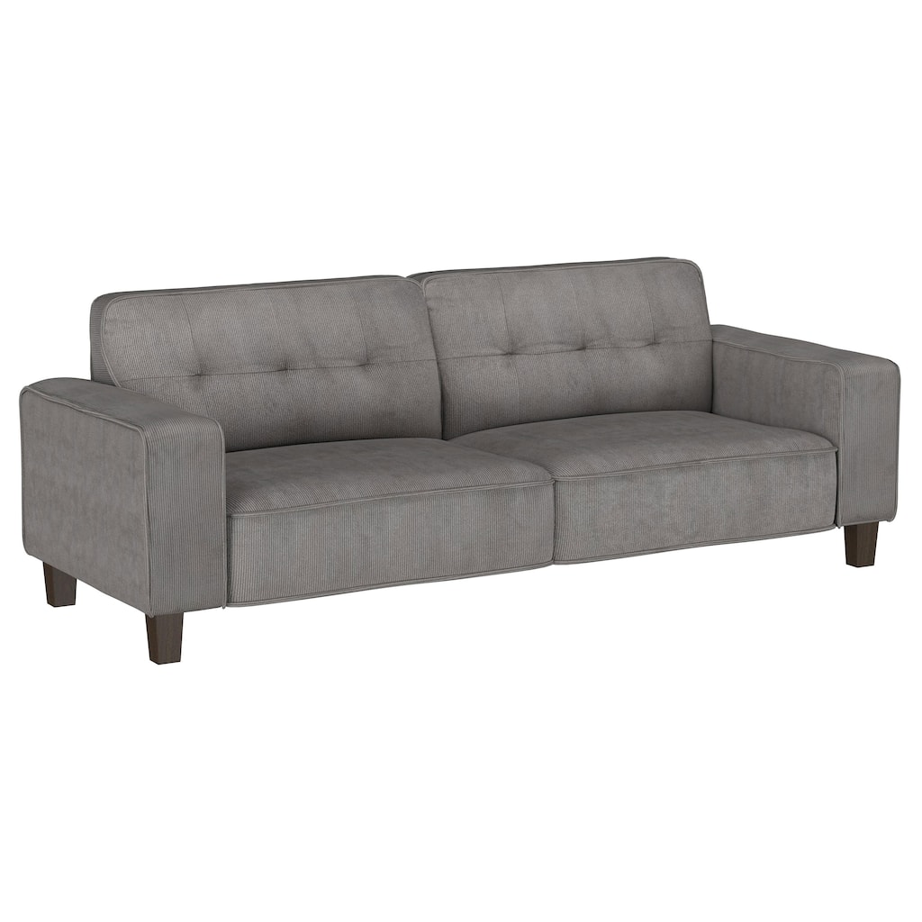 Deerhurst Upholstered Track Arm Tufted Sofa