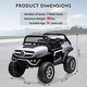 preview thumbnail 6 of 18, 2 Seater Kids Ride On Truck 24V Ride On Toy Licensed Mercedes Benz Battery Powered Electric Vehicle