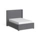 preview thumbnail 15 of 22, Strick & Bolton Roth Grey Linen Wingback 4-drawer Storage Bed Grey - Queen