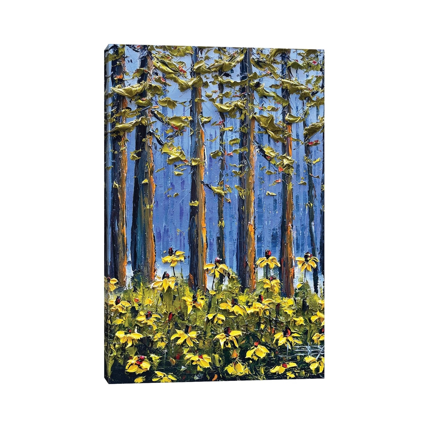 iCanvas "Redwoods And Wildflowers" by Lisa Elley Canvas Print