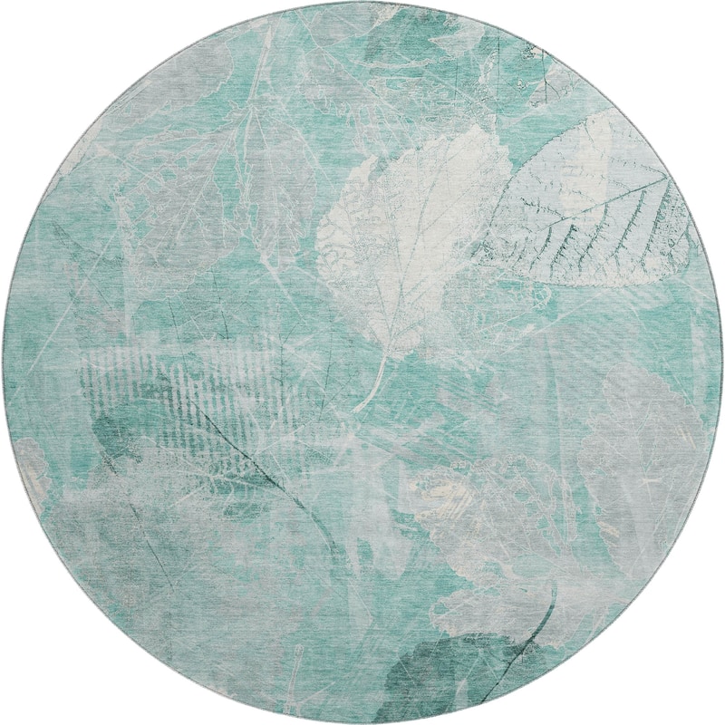 Premium Washable Super Soft Floral Imprints Mayfield Rug