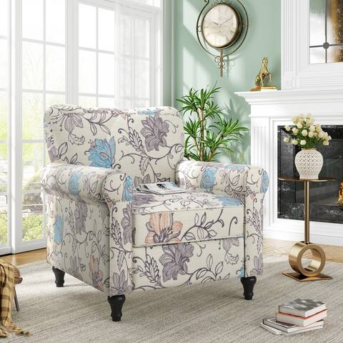 Solid Wood Accent Chair Armchair