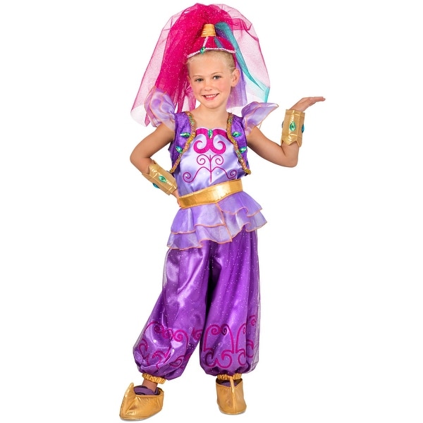 princess paradise shimmer and shine shimmer child costume purple